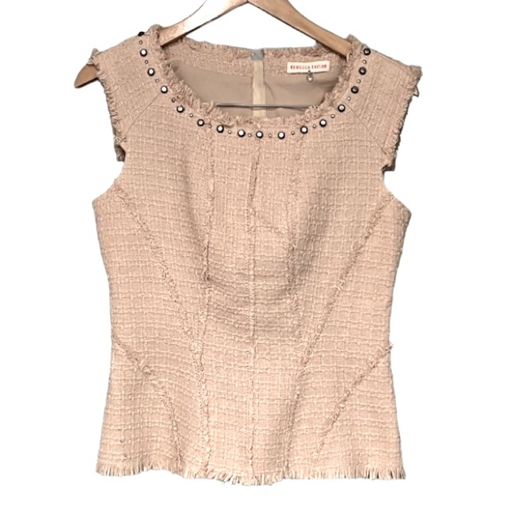 Rebecca Taylor tweed top. - Picture 4 of 8